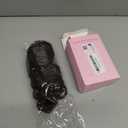 Deep Wave Knotless Pre-Separated Crochet Hair Extensions Feather Hair Extensions Deep Curly Feather Line Hair Extension 100% Human Hair Natural Color 18 Inch 120g