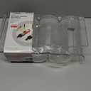 Oggi Bottle Rack for, 6 Bottle Storage - Stackable Rack, Secure Stack Tabs. Water Bottle Storage, Bottle Holder for Kitchen, Cabinet, Fridge - Each Rack Holds 3 Bottles, 2 Pack (4pc. New)