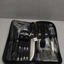 Kaluns Grilling Accessories, Dad Gifts for Christmas Grilling Gifts, Heavy Duty Stainless Steel Grill Set BBQ Grill Accessories for Outdoor Grill with Meat Thermometer, Case and Apron