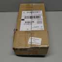 Greeting Card Display Stand, 4-Tier Greeting Card Organizer for Cards, Postcard, Photos, Brochure, Sticker, Trading Cards, Metal & Wooden Retail Display Rack for Vendors Counter Retail (Black)