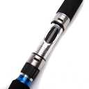 E Series - Conqueror 3-Piece Spinning Rod Portable Graphite Spinning Fishing Rod Heavy Fishing Rod Spin (30-50 Lbs)