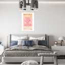 Liyark You Look So Good Pink And Orange Posters Trendy Retro Preppy Canvas Wall Art Funky Inspirational Positive Room Aesthetic Print Painting Maximalist Dorm Wall Decor 16x24in Unframed