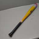Pencil Bat - Plastic Youth Baseball Bat and Ball Set - Reinforced Durable Barrel ~29" - Backyard Baseball Games Gift - Balanced Weight - Easy to Swing, 29" 7oz