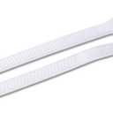 Cable Ties, White Nylon, 11-In., 100-Pk.