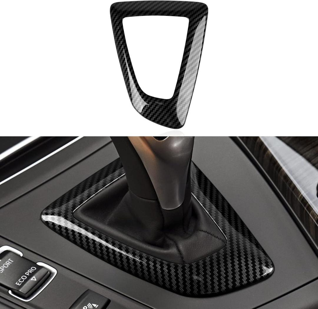 Car Gear Shift Cover Frame Trim Sticker Decals fit for BMW F20 F21 F22 F23 F30 F31 F32 F33 F34 F35 F36 Accessories (Style C)