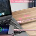 iPhone Charger 6FT 2Pack, Lightning Cable [Apple MFi Certified] iPhone Fast Charging Cord Compatible with iPhone 14/13/12/11 Pro Max/XS MAX/XR/8/7/Plus/6S/6/SE/5S/iPad (Pink)