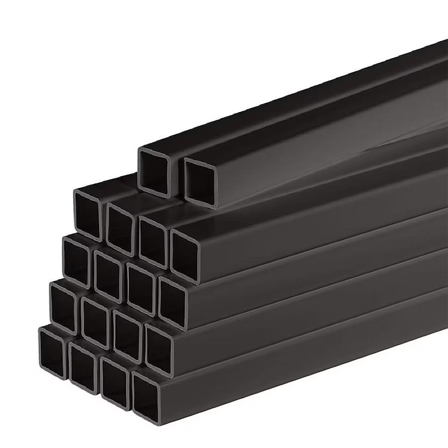 TimberTech 1-in x 36-in Matte Black Composite Square Deck baluster 18 - Pack