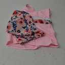 Little Girls' Summer Swimwear Two Piece Boyshort Tankini Kids Swimsuit (12-13 Years, Pinkflowera)