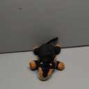 Dogdog Black and Tan Stuffed Animal Dog Toy for Doberman Dog Toy with Pointed Ears