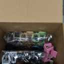 Cindeer 64 Pcs Medium Hair Claw Bulk Hair Clips Set Rectangle Claw Clips Matte Thin Clamps Accessories for Women Girls for Thick(3.35 Inch,Multicolor)