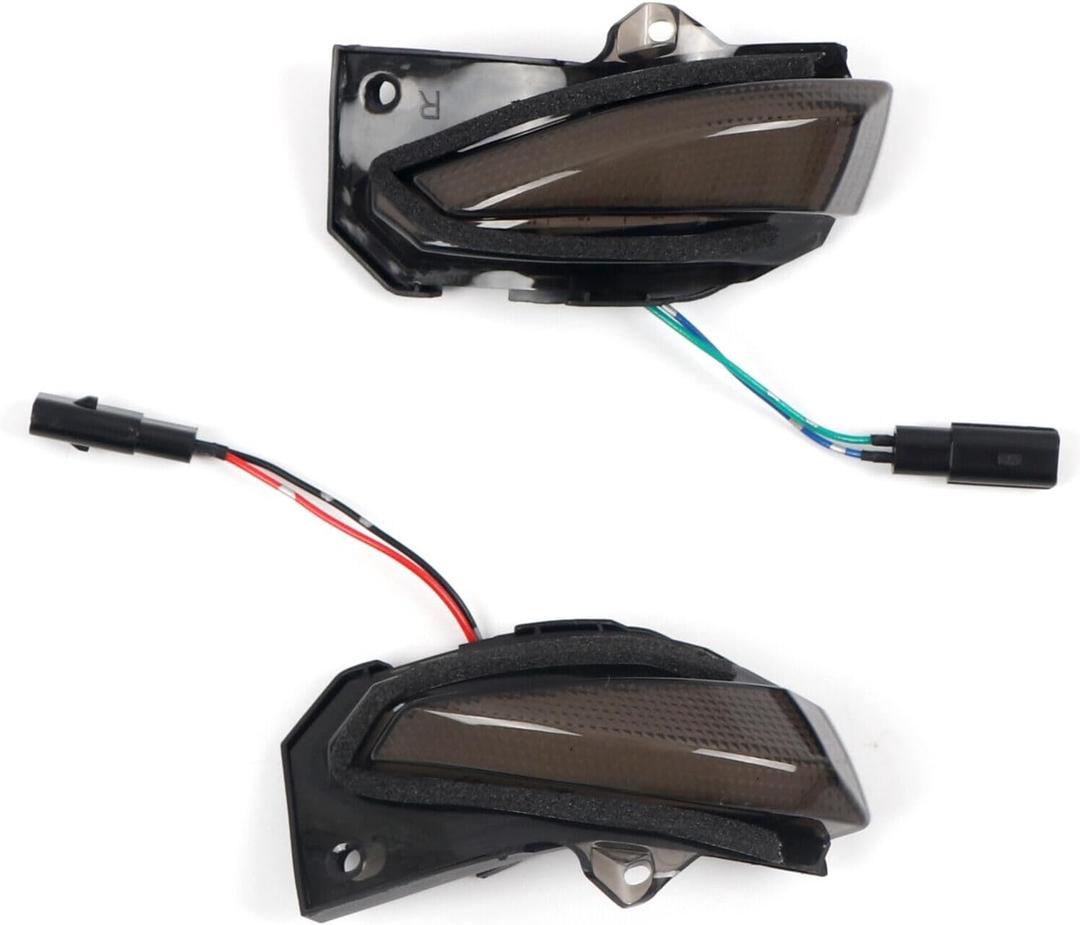 CTH for Toyota Corolla 2019-2025 Side Mirror Side Mirror Turn Signal Flashing Light LED Sequential Dynamic Turn Signal Indicator Light Plug and Play Light Car Accessories 1pair