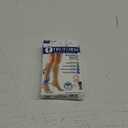 Truform 20-30 mmHg Compression Stockings for Men and Women, Knee High Length, Closed Toe, Beige, Large, 1 Pair