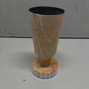 HD Designs 8 in Wood Small Candle Holder