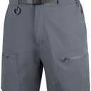 FREE SOLDIER Men's Cargo Hiking Shorts with Belt Lightweight Quick Dry Tactical Shorts with Pockets for Casual Work Golf, 38