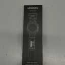 Nereides Watch Band Compatible with Samsung Galaxy watch 8 40/44mm, watch 8 Classic 46mm for Men Women, Nylon Sports Adjustable Replacement Strap for Galaxy Watch 8 2025 (Black)