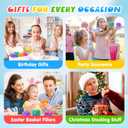 4Pack Fidget Toys Mini Squishy Stress Cube, Stress Balls for Kids, Adults Squishies Anxiety Stress Relief, Ice Squishy Cube Sugar Balls, Sensory Toys for Kids with Autism, Fidgets for Classroom Prize