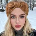 Knit Headband for Women 3Pcs Warmer Ears Headband Braided Winter Hairband Winter Accessories for Women