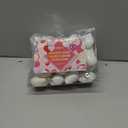 Aneco 36 Pack Valentine's Heart Baubles Heart Shaped Ornaments for Valentine's Day Decoration or Home Decor, 3 Styles (Hot Pink, Red, Pink)