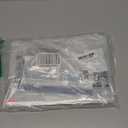 CISSOOK Clear Glitter Star Case for MacBook Air 13.6 inch 2025 2024 2022 Release A3240 A3113 A2681, Glossy Sparkly Hard Shell Case with Keyboard Cover Type C Adapter for MacBook Air 13.6" M2 M3 M4