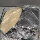 Leather Car Seat Cover, Breathable Rear Seat Bottom Cushion Pad Filling Bamboo Charcoal, Comfortable Anti-Slip Vehicle Long Bench Cover with Storage Pockets, Car Accessories (Black)