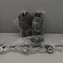 Bsyormak Modern Bathroom Vanity Lights, 4 Light Brushed Bronze Metal Cage Wall Sconce Lighting, Industrial Bathroom Lights Over Mirror, Farmhouse Wall Light Fixture for Cabinet Bedroom Hallway