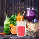 DOITOOL 50Pcs 300Ml Reusable Suction Nozzle Seal Packaging Bags Clear Plastic Drink Pouches for Soy Milk Juice Liquid Storage Portable Leakproof