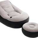 Intex Inflatable Ultra Lounge with Ottoman (1 Pack)