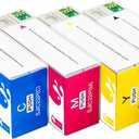 MS.R SJIC22P Remanufactured Ink Cartridge Replacement for SJIC22P to use with C3500 TM-C3500 Inkjet Color lables Printer(4 Pack)