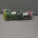 Ivydale Artificial Fake Fall Mums Flowers Plants for Outdoors Indoor Decoration, 12 Bundles Faux Plastic Mix-Colored Daisy Flowers UV Resistant Faux Greenery Bushes Shrubs for Home Porch Patio Garden