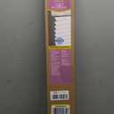 LOTUS & WINDOWARE Cordless Mini Blind, 1" Vinyl Slats, 29" Wide x 72" Long - White, Window Blinds for Home and Office, Interior Door Blinds - Light Filtering