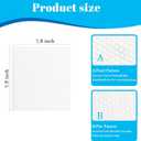 3 x Disposable Face Towels, 100 Count, Thick Facial Tissue for Cleansing, Skincare and Makeup Remover