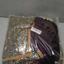 Brown Golden Bollywood Style Color Georgette Heavy Sequence Work Saree, Free Size