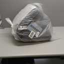 Sunheir Orthopedic Dog Bed for Large Dogs - Big Waterproof Dog Crate Bed with Removable Washable Cover, Egg Crate Foam Support, Anti-Slip Bottom, Deluxe Plush Pet Bed Mat (Grey)