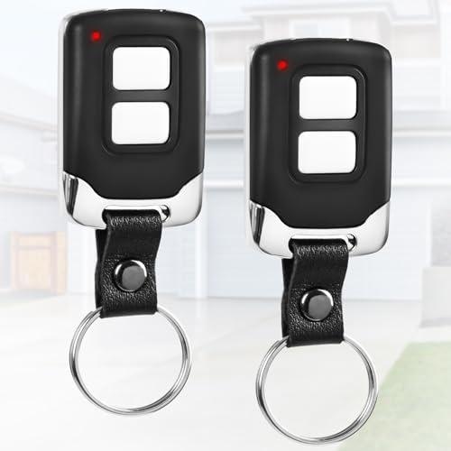 2 for LiftMaster Chamberlain Craftsman Garage Door Opener Remote 893LM 893Max 891LM 371LM 971LM 973LM Universal, for Purple Red Orange Yellow Learn Button Garage Door Opener