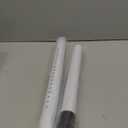 1.25 inch Diameter Sliding Door Security Bar, 17.1-40 Inch Adjustable Sliding Glass Patio Door Security Bar, White Sliding Door Lock Bar with Rubber Tips, Window Security Bar for Home