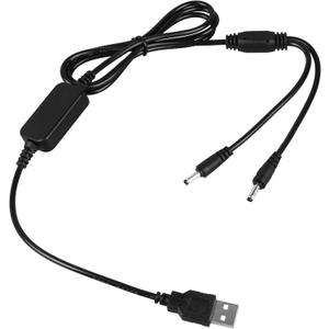 2 x 8.4V Heated Glove Charger USB 2-Head Charger Cable for Heated Gloves Socks Hats Mittens Heating Pad for 7.4V 3500 3000 2200mAh