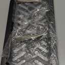 Stainless Steel Adjustable Dividers Pot and Pan Organizer Rack, Expandable 12'-23.2' Wide, White, 7 Shelves, Kitchen Cabinet Organizer