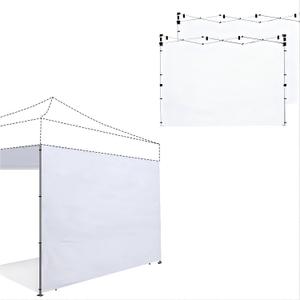 Joramoy Canopy Tent Sidewalls for 1010 Pop Up Canopy, 3 Pack Instant Canopy Sunwall, Waterproof and UV Protection Canopy Shade Wall, Straight Leg Canopy Sidewalls 3 PCS Only(White)