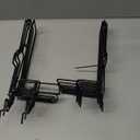 4 Pair Slatwall Literature Holder Pegboard Shelf Accessories Pegboard Magazine Holder Expandable Literature Display Metal Wire Retail Magazine Shelf for Slatwall Gridwall Exhibition (Black)