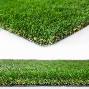 Heyroll Natural Artificial Grass Turf 4 FT x 6 FT, Customized Sizes Thick Faux Grass, 1.38" Indoor Outdoor Garden Rug Landscape Carpet Lawn Synthetic Fake Grass Mat