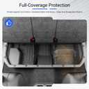 2nd Row Under Seat Storage Mat Compatible with 2022-2026 Toyota Tundra Under Seat Organizer Liner Storage Liner Replacement for 2022-2026 Toyota Tundra Accessories