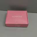 Yonique Women Plus Size High Waisted Bikini Sets Two Piece Strapless Swimsuits Tummy Control Bathing Suit Bandeau Swimwear (Anti-slip Strip - Hot Pink, 16Plus)