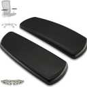 Office Chair Arm Pads for Knoll Life  High-Performance Replacement Arm Rests & Office Chair Parts, Includes New Screws