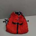 Geyecete Dog Jacket - Winter Warm Coat, Windproof Snowproof Jacket - Small to XL, Red