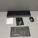 seenda Wireless Bluetooth Keyboard and Mouse Combo, COE200 Ergonomic Wireless Keyboard Mouse with Wrist Rest, Multi-Device Connection, Full-Size, Compatible for Computer/Laptop/Mac/MacBook, Black