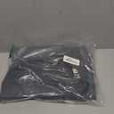 ChrisDowa Grommet Blackout Curtains for Bedroom and Living Room - 2 Panels Set Thermal Insulated Room Darkening Curtains (Dark Grey, 42 x 63 Inch)