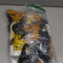 Gold Foil Streamer Party Backdrop Kit  2-Pack Metallic Fringe Curtains with Balloons & Garland (Gold, Black & Silver) for Birthday, Wedding, Holiday Photo Booths