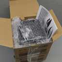 T-SUN Solar Post Cap Lights 4 Pack for 4x4, 5x5 & 6x6 Posts, 6500K Cool White, Waterproof Dusk to Dawn LED Deck & Fence Post Lights, Eco-Friendly & Sustainable, Made with Recycled Materials (Black)