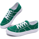 Women's Blake Sneaker, Tennis Shoes for Casual Occasions, Low Top Flats - Green, 8.5