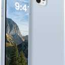 AOTESIER Compatible with iPhone 11 Pro Max Phone Case,Liquid Silicone Ultra Slim Shockproof Protection Phone Case with [Soft Anti-Scratch Microfiber Lining] 6.5 inchBaby Blue